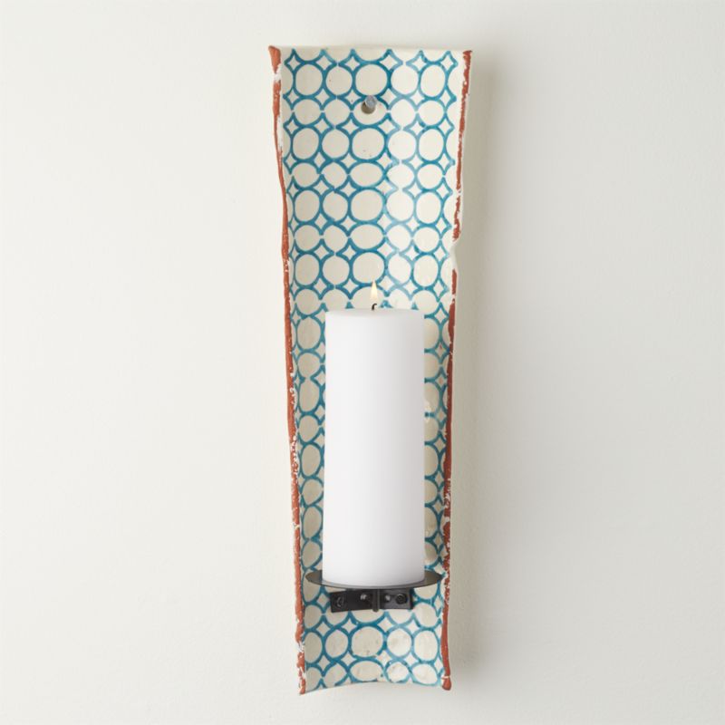 Thane Pillar Wall Sconce Crate and Barrel